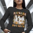 Boo Crew Daycare Teacher Matching Halloween Costume Ghost Women Long Sleeve T-Shirt, funny gift Boo Crew Daycare Teacher Matching Halloween Costume Ghost Women Long Sleeve T-Shirt, funny gift