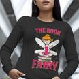 The Book Fairy Reading Teacher Librarian T-Shirt Women Long Sleeve T-Shirt, funny gift