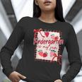 Bow Strawberry Kindergarten Is My Jam Teacher Kinder Team Women Long Sleeve T-Shirt, funny gift Bow Strawberry Kindergarten Is My Jam Teacher Kinder Team Women Long Sleeve T-Shirt, funny gift
