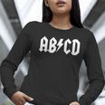 Boys Girls Teachers ABCD Rock Graphic Back To School Women Long Sleeve T-Shirt, funny gift Boys Girls Teachers ABCD Rock Graphic Back To School Women Long Sleeve T-Shirt, funny gift
