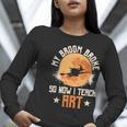 My Broom Broke So Now I Teach Art Teacher Halloween Costume For Men Women Women Long Sleeve T-Shirt, funny gift