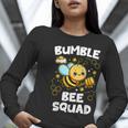 Bumble Bee Squad Honey Bumblebee Teacher Team Group Women Long Sleeve T-Shirt, funny gift