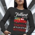 Bunch Of Teachers This Side Of The Nuthouse Xmas Women Long Sleeve T-Shirt, funny gift Bunch Of Teachers This Side Of The Nuthouse Xmas Women Long Sleeve T-Shirt, funny gift
