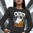Chemistry Boo Ghost Element Of Surprise Science Teacher Tee Women Long Sleeve T-Shirt, Science Teacher Shirts, funny gift Chemistry Boo Ghost Element Of Surprise Science Teacher Tee Women Long Sleeve T-Shirt, Science Teacher Shirts, funny gift