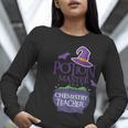 Chemistry Teacher Halloween Shirt School POTION MASTER Women Long Sleeve T-Shirt, funny gift