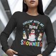 Chillin With My Sped Snowmies Teacher Student Christmas Women Long Sleeve T-Shirt, funny gift Chillin With My Sped Snowmies Teacher Student Christmas Women Long Sleeve T-Shirt, funny gift