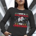 Christmas Math Teacher Hippopotenuse Math Lovers Xmas Women Long Sleeve T-Shirt, funny gift Christmas Math Teacher Hippopotenuse Math Lovers Xmas Women Long Sleeve T-Shirt, funny gift