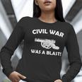 Civil War It Was A Blast History Teacher T-Shirt Women Long Sleeve T-Shirt, History Teacher Shirts, funny gift Civil War It Was A Blast History Teacher T-Shirt Women Long Sleeve T-Shirt, History Teacher Shirts, funny gift