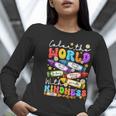 Color The World With Kindness Crayon Positivity Teacher Women Long Sleeve T-Shirt, funny gift Color The World With Kindness Crayon Positivity Teacher Women Long Sleeve T-Shirt, funny gift