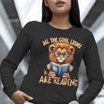 All The Cool Lions Are Reading Lion Teacher Men Women Kids Women Long Sleeve T-Shirt, funny gift All The Cool Lions Are Reading Lion Teacher Men Women Kids Women Long Sleeve T-Shirt, funny gift
