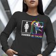 Cute Art Teacher Magical Dabbing Unicorn Artist Women Long Sleeve T-Shirt, funny gift Cute Art Teacher Magical Dabbing Unicorn Artist Women Long Sleeve T-Shirt, funny gift