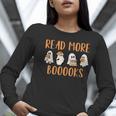 Cute Booooks Ghost Read More Books Teacher Halloween Women Long Sleeve T-Shirt, funny gift Cute Booooks Ghost Read More Books Teacher Halloween Women Long Sleeve T-Shirt, funny gift