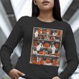 Cute Ghost Book Reading Books Lover Spooky Teacher Halloween Women Long Sleeve T-Shirt, funny gift Cute Ghost Book Reading Books Lover Spooky Teacher Halloween Women Long Sleeve T-Shirt, funny gift