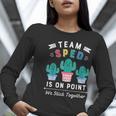 Cute SPED Teacher Special Education Cactus SPED Teacher Women Long Sleeve T-Shirt, funny gift