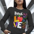 Cute Teach Love And Inspire Men Women Teacher Women Long Sleeve T-Shirt, funny gift Cute Teach Love And Inspire Men Women Teacher Women Long Sleeve T-Shirt, funny gift