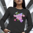 Cute Teacher's Aide Shirt 80's 90's Back To School For Men Women Women Long Sleeve T-Shirt, funny gift