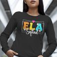ELA Squad Teacher Back To School English Language Arts Women Long Sleeve T-Shirt, English Teacher Shirts, funny gift