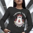 Espooky Vibes Maestra Halloween Spanish Mexican Teacher Women Long Sleeve T-Shirt, funny gift Espooky Vibes Maestra Halloween Spanish Mexican Teacher Women Long Sleeve T-Shirt, funny gift