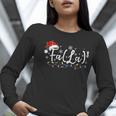 FA LA8 Christmas Santa Fa La Math Teacher Student Women Long Sleeve T-Shirt, funny gift FA LA8 Christmas Santa Fa La Math Teacher Student Women Long Sleeve T-Shirt, funny gift