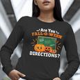 Are You Fall O Ween Directions Halloween Teacher Retro Women Long Sleeve T-Shirt, funny gift Are You Fall O Ween Directions Halloween Teacher Retro Women Long Sleeve T-Shirt, funny gift