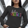 Feliz Viernes Happy Friday Spanish Teacher Friday Spanish Sp Women Long Sleeve T-Shirt, funny gift Feliz Viernes Happy Friday Spanish Teacher Friday Spanish Sp Women Long Sleeve T-Shirt, funny gift