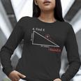 Find X Math Teacher Graphic Sarcastic Novelty Dad Joke Women Long Sleeve T-Shirt, funny gift