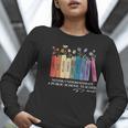 Floral Books Never Underestimate A Public School Teacher Women Long Sleeve T-Shirt, funny gift Floral Books Never Underestimate A Public School Teacher Women Long Sleeve T-Shirt, funny gift