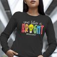 Your Future Is Bright Educator Teacher Student Women Long Sleeve T-Shirt, Future Teacher Shirts, funny gift