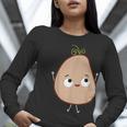 Good Egg Teacher Halloween Costume The Couch Potato Women Long Sleeve T-Shirt, funny gift Good Egg Teacher Halloween Costume The Couch Potato Women Long Sleeve T-Shirt, funny gift