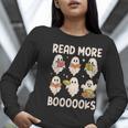 Groovy Halloween Ghost Read More Boooooks Librarian Teacher For Men Women Kids Women Long Sleeve T-Shirt, Groovy Teacher Shirts, funny gift Groovy Halloween Ghost Read More Boooooks Librarian Teacher For Men Women Kids Women Long Sleeve T-Shirt, Groovy Teacher Shirts, funny gift