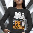 Halloween PE Teacher Shirt Can't Scare Me Women Long Sleeve T-Shirt, Pe Teacher Shirts, funny gift Halloween PE Teacher Shirt Can't Scare Me Women Long Sleeve T-Shirt, Pe Teacher Shirts, funny gift