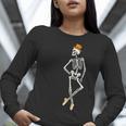 Halloween Skeleton Tap Dance Ballet Dance Teacher Women Long Sleeve T-Shirt, funny gift Halloween Skeleton Tap Dance Ballet Dance Teacher Women Long Sleeve T-Shirt, funny gift