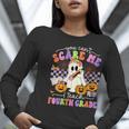 Halloween Teacher You Can't Scare Me I Teach Fourth Grade Women Long Sleeve T-Shirt, funny gift Halloween Teacher You Can't Scare Me I Teach Fourth Grade Women Long Sleeve T-Shirt, funny gift
