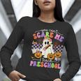 Halloween Teacher You Can't Scare Me I Teach Preschool Women Long Sleeve T-Shirt, funny gift Halloween Teacher You Can't Scare Me I Teach Preschool Women Long Sleeve T-Shirt, funny gift
