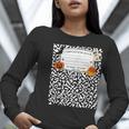 Halloween Teacher Composition Book Notebook Matching Group Women Long Sleeve T-Shirt, funny gift