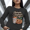 Halloween Teacher Phonemes Graphemes Caffeine Coffee Lover Women Long Sleeve T-Shirt, funny gift Halloween Teacher Phonemes Graphemes Caffeine Coffee Lover Women Long Sleeve T-Shirt, funny gift