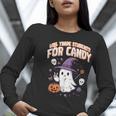 Halloween Teacher Trade Students For Candy Costume Women Women Long Sleeve T-Shirt, funny gift Halloween Teacher Trade Students For Candy Costume Women Women Long Sleeve T-Shirt, funny gift