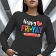 Happy Fri-Yay Friday Lovers Fun Teacher Life Weekend Women Long Sleeve T-Shirt, funny gift Happy Fri-Yay Friday Lovers Fun Teacher Life Weekend Women Long Sleeve T-Shirt, funny gift