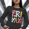 Happy Fri-Yay Teacher Back To School Friday Lovers Women Long Sleeve T-Shirt, funny gift