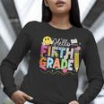 Hello Fifth Grade Team 5th Grade Back To School Teacher Kids Women Long Sleeve T-Shirt, funny gift Hello Fifth Grade Team 5th Grade Back To School Teacher Kids Women Long Sleeve T-Shirt, funny gift