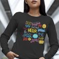 Hello Word In Different Languages Travel And Teacher Lover Women Long Sleeve T-Shirt, funny gift Hello Word In Different Languages Travel And Teacher Lover Women Long Sleeve T-Shirt, funny gift