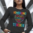 Homebound Teacher Appreciation Week Back To School Heart Women Long Sleeve T-Shirt, funny gift Homebound Teacher Appreciation Week Back To School Heart Women Long Sleeve T-Shirt, funny gift