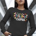 Hot All Superheroes Wear Capes Cute Teacher End Of School Women Long Sleeve T-Shirt, funny gift