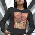 Human Muscles Organs Scary Anatomy Teacher Halloween Costume Women Long Sleeve T-Shirt, funny gift Human Muscles Organs Scary Anatomy Teacher Halloween Costume Women Long Sleeve T-Shirt, funny gift