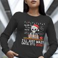 I'Ll Just Wait Until It's Quiet Skeleton Teacher Christmas Women Long Sleeve T-Shirt, funny gift I'Ll Just Wait Until It's Quiet Skeleton Teacher Christmas Women Long Sleeve T-Shirt, funny gift