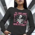 I'Ll Just Wait Until It's Quiet Spooky Teacher Halloween Women Long Sleeve T-Shirt, funny gift I'Ll Just Wait Until It's Quiet Spooky Teacher Halloween Women Long Sleeve T-Shirt, funny gift
