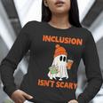 Inclusion Isn't Scary Shirt Halloween SLP Sped Teacher Women Long Sleeve T-Shirt, funny gift Inclusion Isn't Scary Shirt Halloween SLP Sped Teacher Women Long Sleeve T-Shirt, funny gift