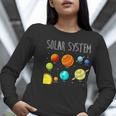 Kids Solar Systems Cute Planets Space Science Teacher School Women Long Sleeve T-Shirt, Science Teacher Shirts, funny gift Kids Solar Systems Cute Planets Space Science Teacher School Women Long Sleeve T-Shirt, Science Teacher Shirts, funny gift