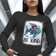 Be Kind Rainbow Fish Teacher Life Back To School Teaching Men Women Women Long Sleeve T-Shirt, funny gift