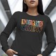 Kinder Crew Kindergarten Teacher First 1st Day Of School Women Long Sleeve T-Shirt, funny gift Kinder Crew Kindergarten Teacher First 1st Day Of School Women Long Sleeve T-Shirt, funny gift